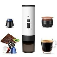 ماكينة قهوة • كبسولات كبيرة وصغيرة • قهوة باودر