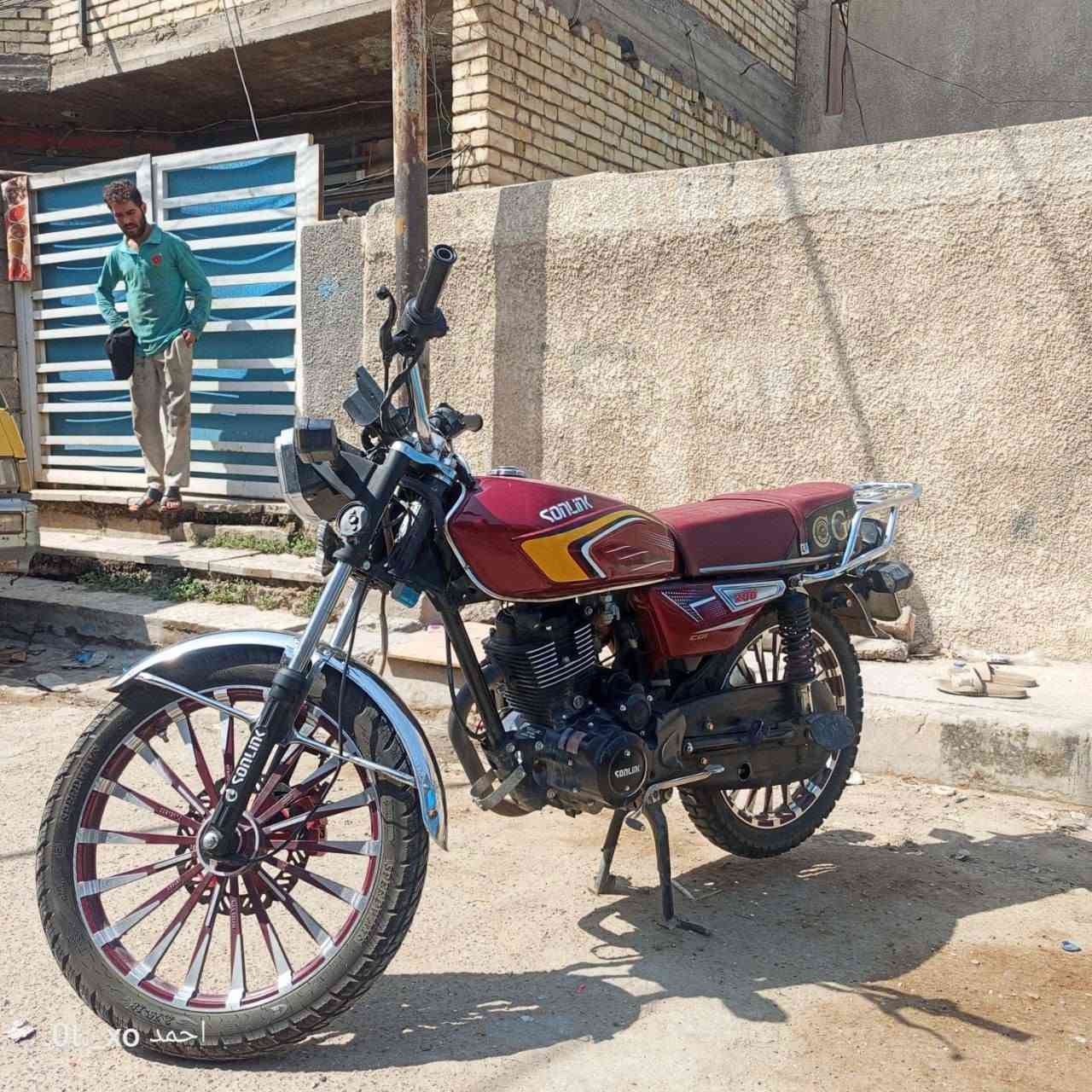 سولنك 200 cc موديل 2025 نازله 2026 دبل بصمه اوراق كامله الدراجه مكفوله من الشخط مكاني بغداد السعر 750 وبيها مجال
***********
