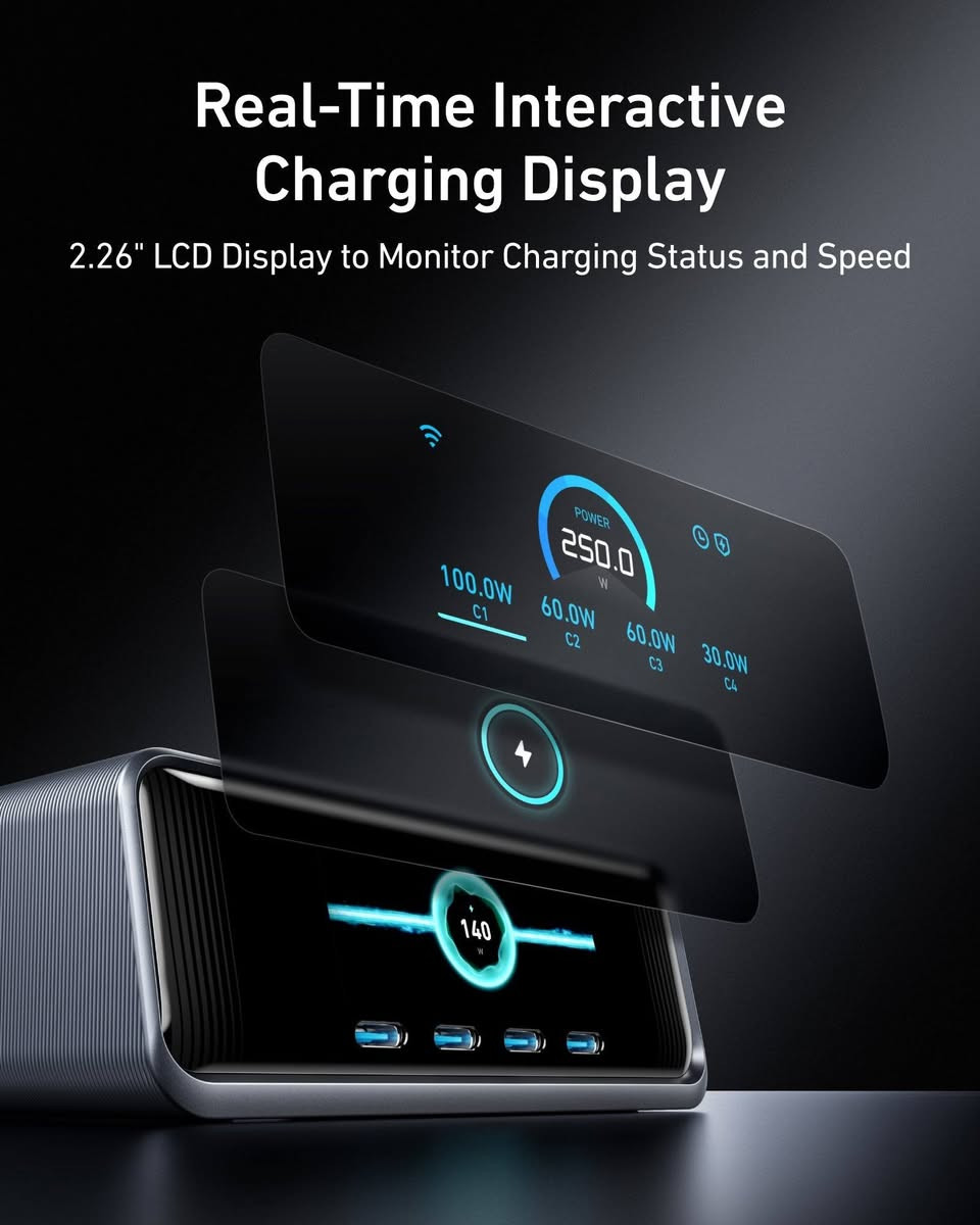 Anker Prime Charger (250W, 6 Ports, GaNPrime)
شاحن انكر جديد كبي شركة 
تفاصيل بالصور 
يوجد توصيل لجميع محافظات العراق 
ادخل على الصفحة وشوف باقي الغراض


**إذا كنت صاحب هذا الإعلان وتريد حذفه لأي سبب، رجاءا أرسل رسالة إلى الدعم الفني**