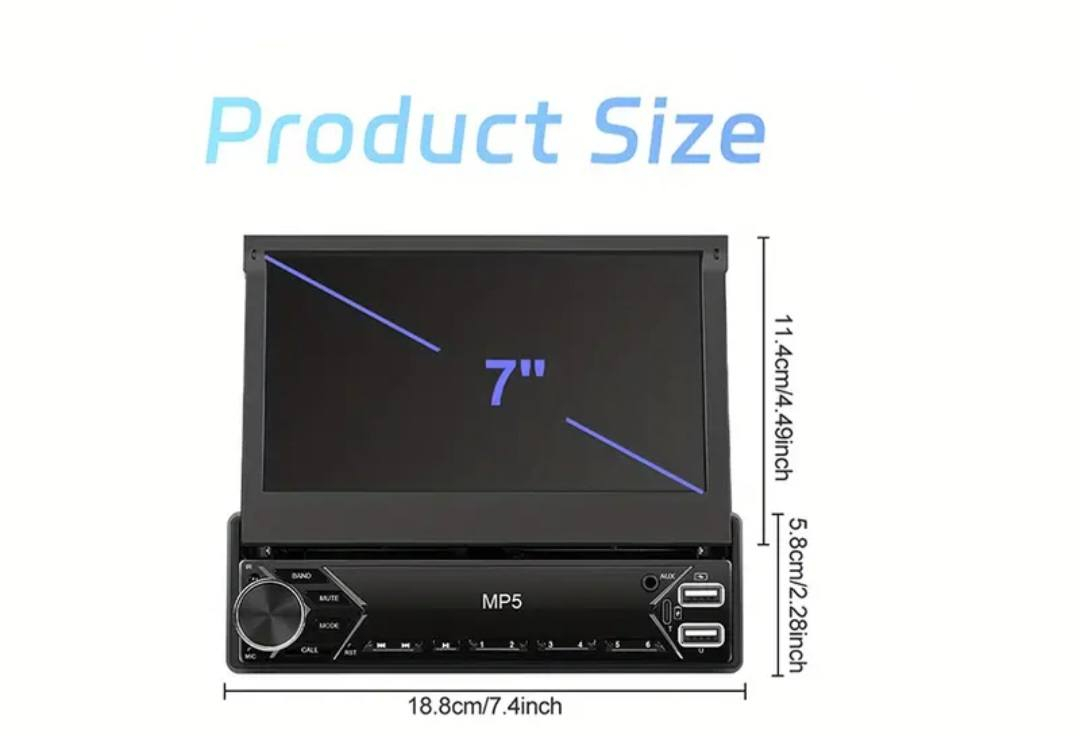 تعال اخي شاشة سيارتك طابق واحد مسجل قديم لاتحور هذه شاشه طابق واحد سلايت تريده شاشه تريده مسجل بلوتوث واواكس وتاخذ فلاش رام وبيه شاحن موبايل السعر ٦٥


**إذا كنت صاحب هذا الإعلان وتريد حذفه لأي سبب، رجاءا أرسل رسالة إلى الدعم الفني**