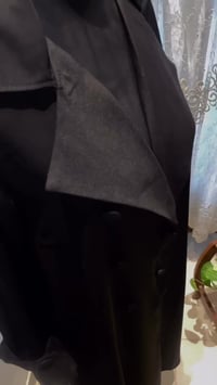 عباية جرجيت • سواد فاحم • مقاس 54/58