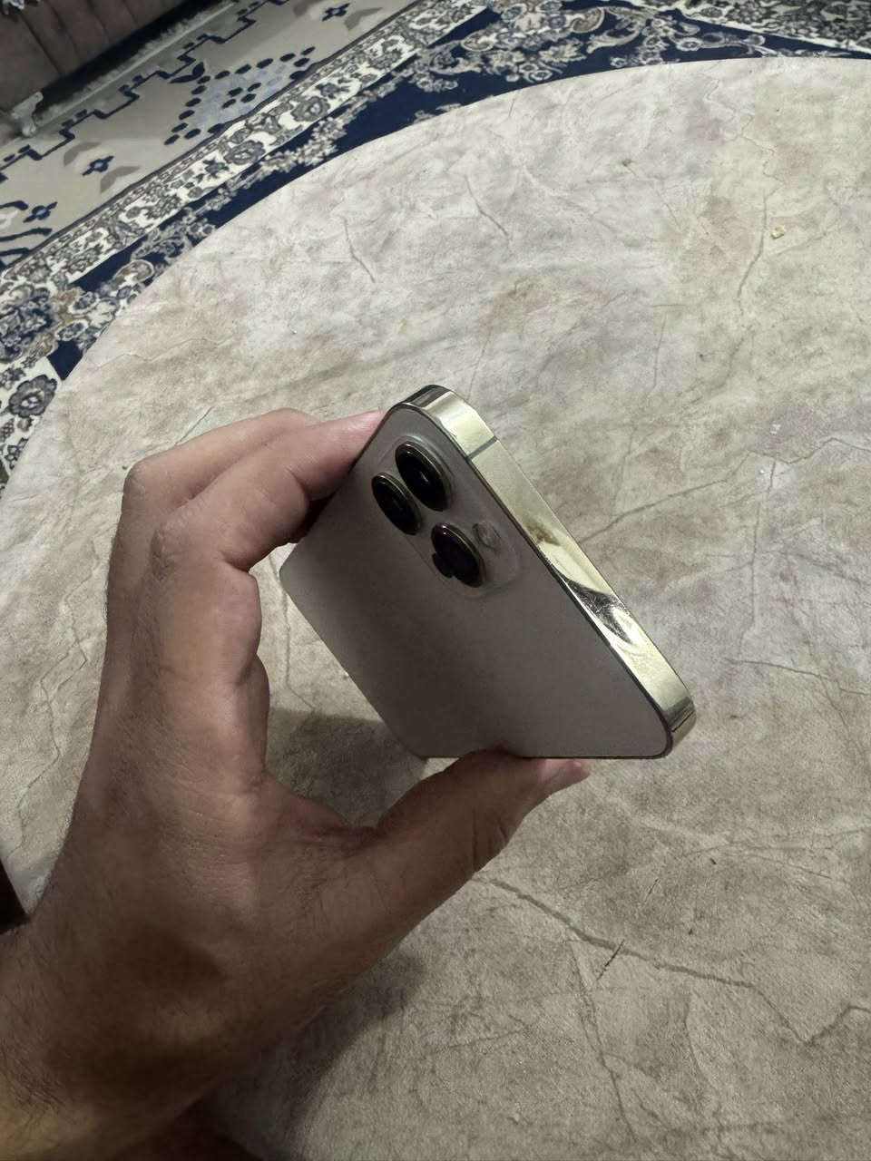 ايفون 12برو ماكس 

ذاكرة 128

بطارية 73

جاهز كلش نضيف ما مفتوح ابد  

السعر 400 الف 

المكان الزعفرانية

الاستفسار ***********
