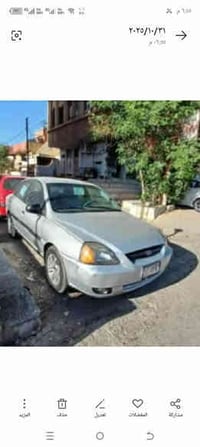 كي ريو ٢٠٠٥ كير توماتيك نص فول سياره كلشي ما ينقصها كلش نضيفه رقم صدام...