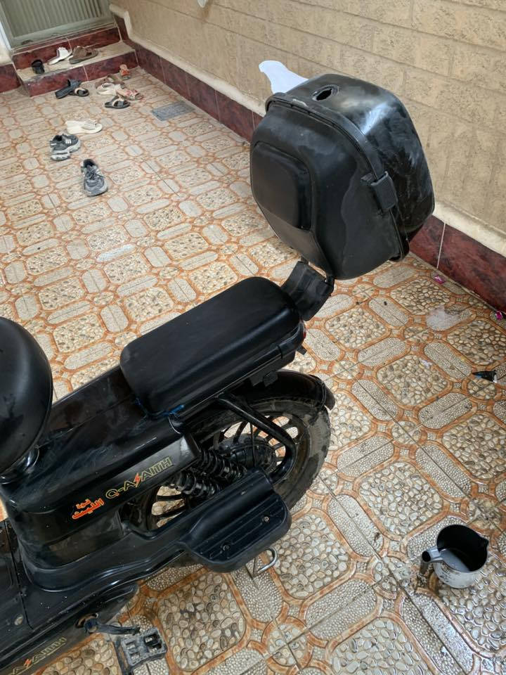 بايسكل شحن للبيع 5 بطاريات يخبل مابي شي شحن فول بطاريات جديدات تفحص كلشي ما بي بس البريك الخلفي يرادة سيم بس ما صار هواي من أخذنا جديد مكاني تحرير فلكة الأخيرة السعر 260 وبي مجال رقمي ***********
