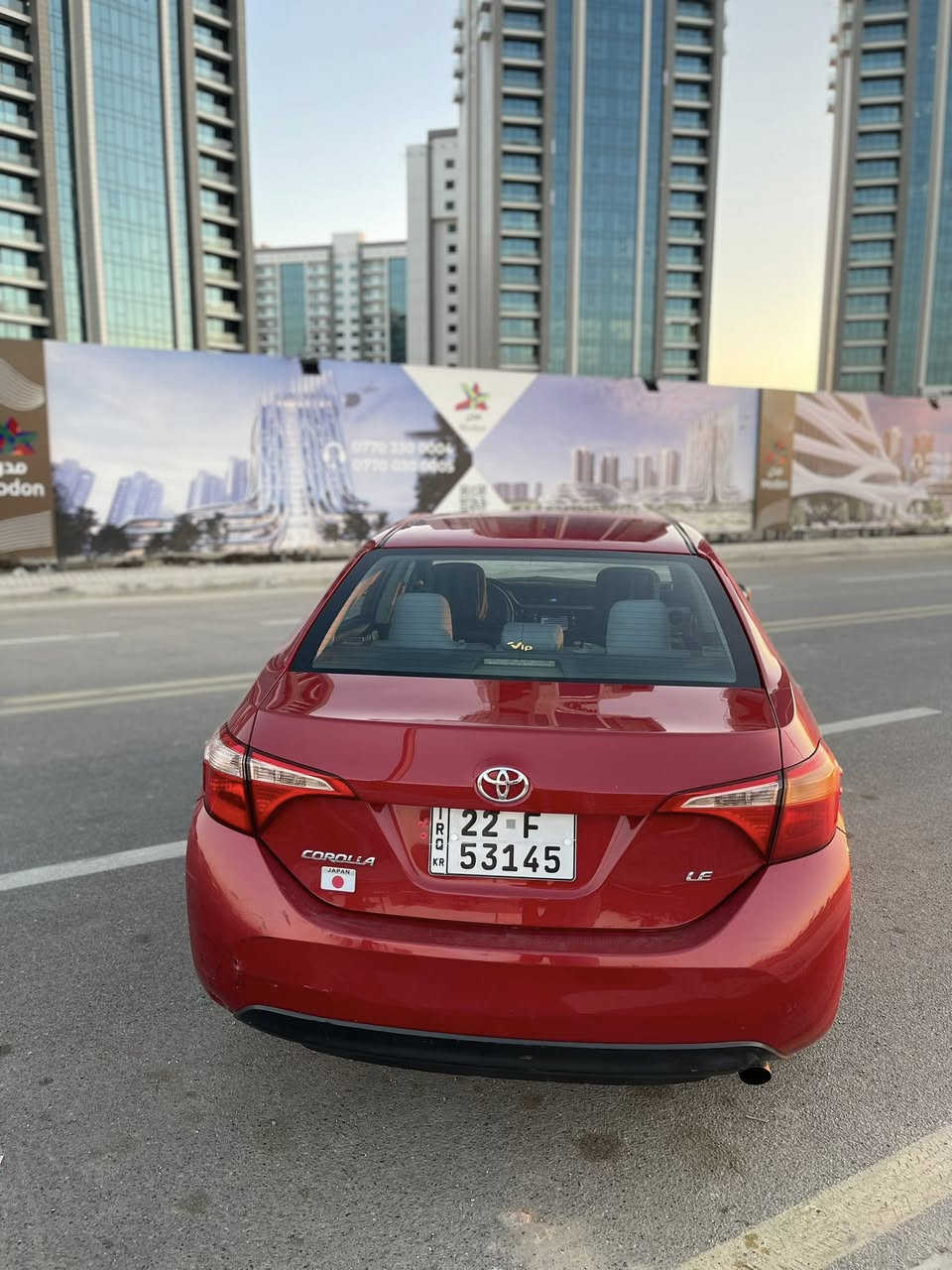 سلام عليكم صلو على محمد وآل محمد.              هاذ النضيف المرغوب بل سوك كورلا وارد امريكي موديل 2017 
حادثها فقط قطعه وحده البنيد بدايته ومصلح نفسه السياره مكفوله من المعجون 
بأسمي التحويل ثاني يوم سنوية وهزة كلة جديد 
السيارة حلوة وتخبل مال جناي سيارة خير من الله نضيفة سعر 143
*********** متوفر واتساب
