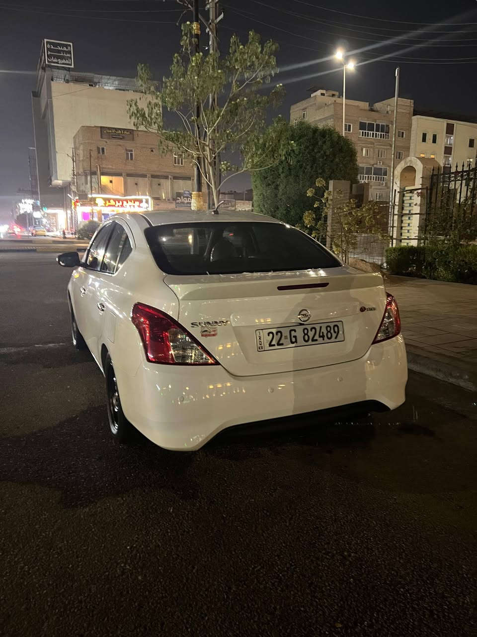 من رخصه لادمن نيسان صني مصري موديل ٢٠٢٤ ماشيه ٩٦ مكاني كربلاء رقم أربيل بسمي السعر ١١٥ قفل قفل دوشمه عام تخم تاير جديد حداديه مكينه كير تبريد كفاله للاستفسار الاتصال على الرقم ***********
