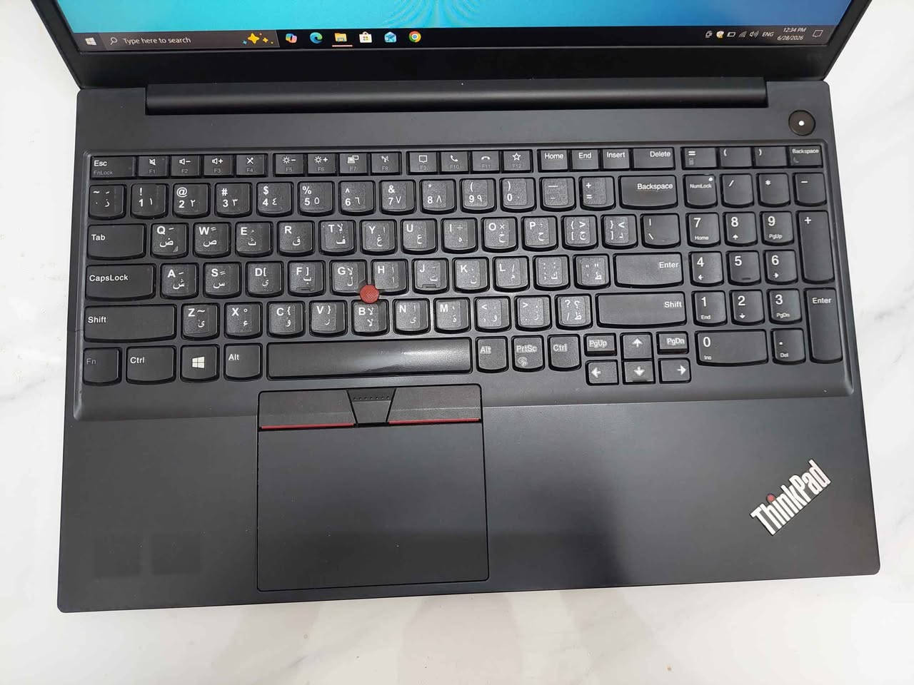 لينوفو E15
شاشة 1080 15.6 ips
معالج رايزن 5 4500u يتقارن ب i5 جيل 11
رام 8 كيكا
تخزين 256 m.2
كرت داخلي 2 كيكا vega 6 يشغل العاب متوسطة مثل gta v 
بطاريتة تاخذك من ساعتين الى 3 ساعات حسب الاستخدام
شاحنتة الاصلية موجودة ويا 65 وات تايب سي
السعر 275 و بي مجال بسيط للشراي
مكاني موصل و توصيل متوفر موصل, نينوى


**إذا كنت صاحب هذا الإعلان وتريد حذفه لأي سبب، رجاءا أرسل رسالة إلى الدعم الفني**