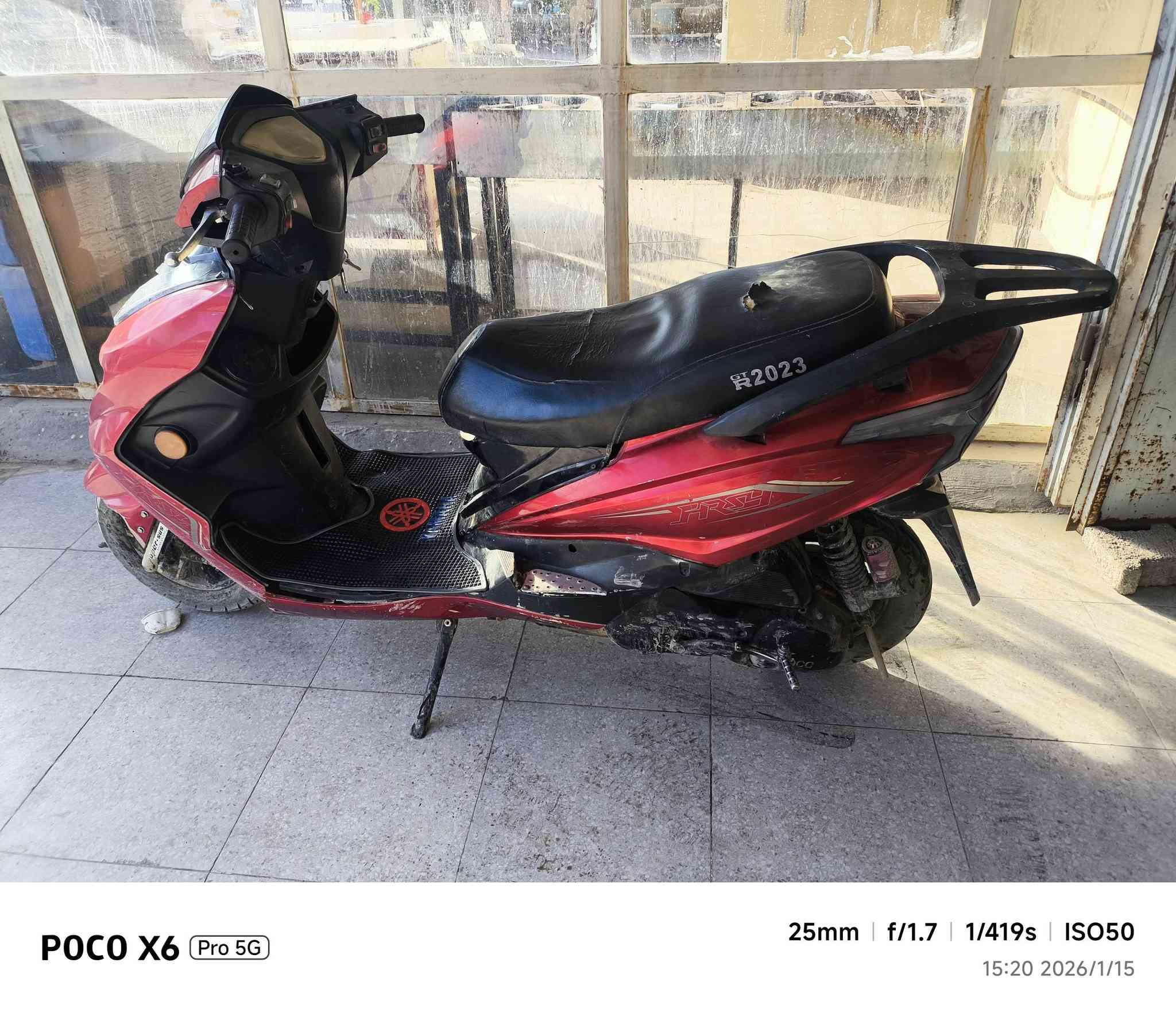 السلام عليكم 
دراجة سكنس GTR صيني 
دراجة كلش نضيفه ومبيها نقص لايت عالي ناصي كلش قوي اشارة ودبل اشارة ودراجة نكره ع الفحص شرط شلعته كلش قويه 
سعره 300 وبيها مجال 
اتصل وتدلل ***********
