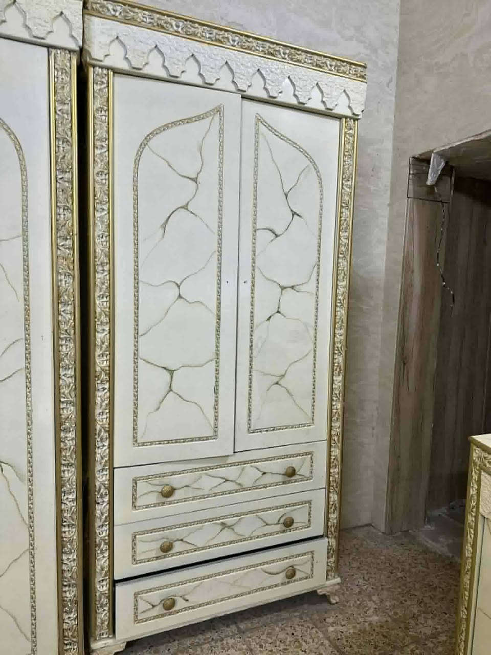 غرفة نوم جديدة بشكل 6 ابواب ملكي كويتية السعر مليون و 600 وبية مجال بسيط للطيبين والجادين ورقم الهاتف ‏‪***********‬‏ العنوان بابل @
