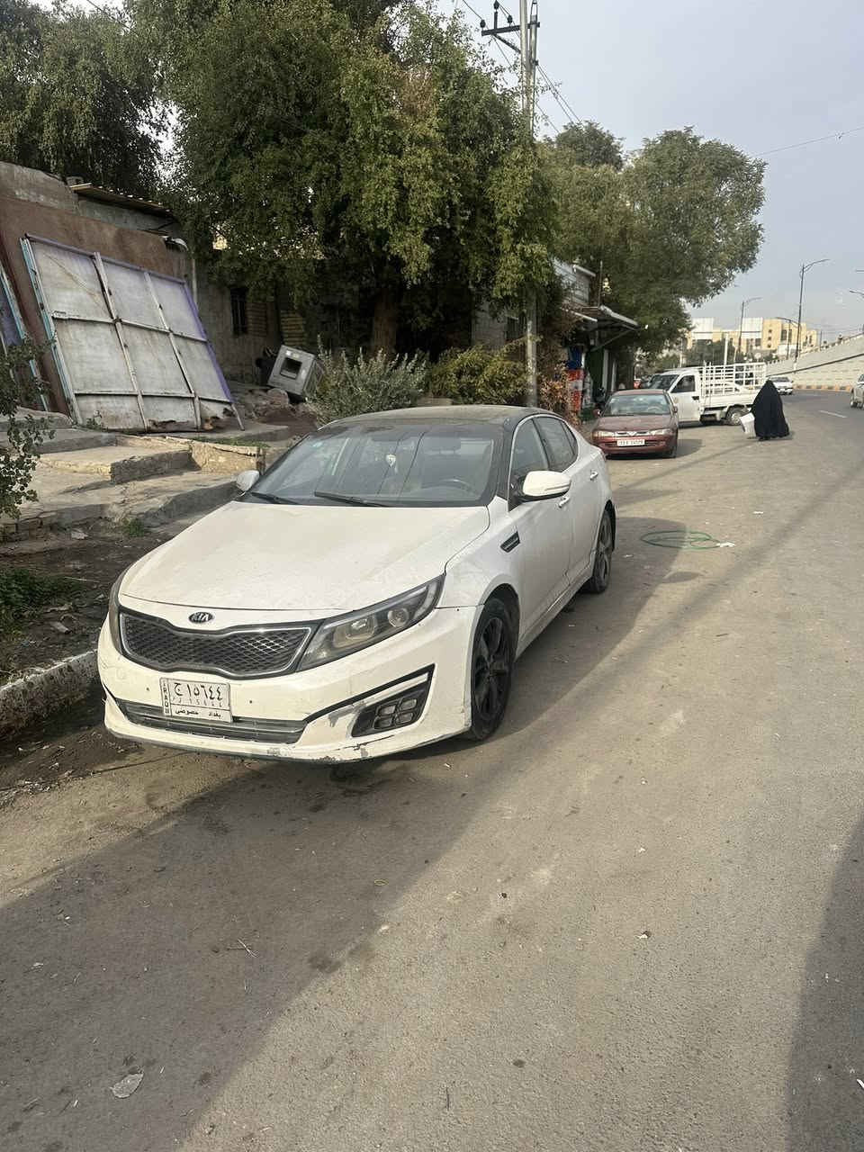 السلام عليكم
اوبتما ١٢ خليجي محرك كايم بي يطغ وصبغ عام 
بيها منضومه غاز 
بغداد بسمي. 
كهربائيات كلها شغاله دواخلها نضيفه فول مواصفات بانوراما شغاله 
السعر ٦٨ 
***********
