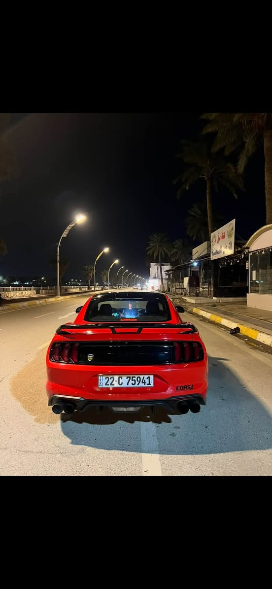 للبيع: فورد موستنك GT Premium موديل 2019 (خليجي) مكفوله كفالة عامة من كلشي حتى من شخط

* موديل: 2019
* الفئة: GT Premium
* وارد خليجي
* ممشى: 42,000 كم فقط
* محرك 5.0 لتر V8 تنفس طبيعي
* قوة 460 حصان
* ناقل حركة أوتوماتيك 10 سرعات
* دفع خلفي (RWD)
    (خمس وضعيات قياده)
     (اكتف اكزوز)
المواصفات:

* عدادات رقمية دجيتال (Digital Cluster)
* داخلية Premium مع إنارة داخلية متعددة الألوان (Ambient Lighting)
* مقاعد جلد كهربائية مع تدفئة وتبريد
* شاشة SYNC 3 مع Apple CarPlay وAndroid Auto
* تشغيل ذكي (بصمة) مع مفتاح ذكي
* كاميرا خلفية مع حساسات
* اختيار أوضاع القيادة (Normal / Sport+ / Track / Drag / Snow-Wet)
* إضاءة LED أمامية وخلفية
* جنوط أصلية

السيارة نظيفة جداً، ممشاها قليل، والفحص خير دليل.
للاستفسار والمعاينة التواصل على الواتساب او اتصل على رقم 
***********
