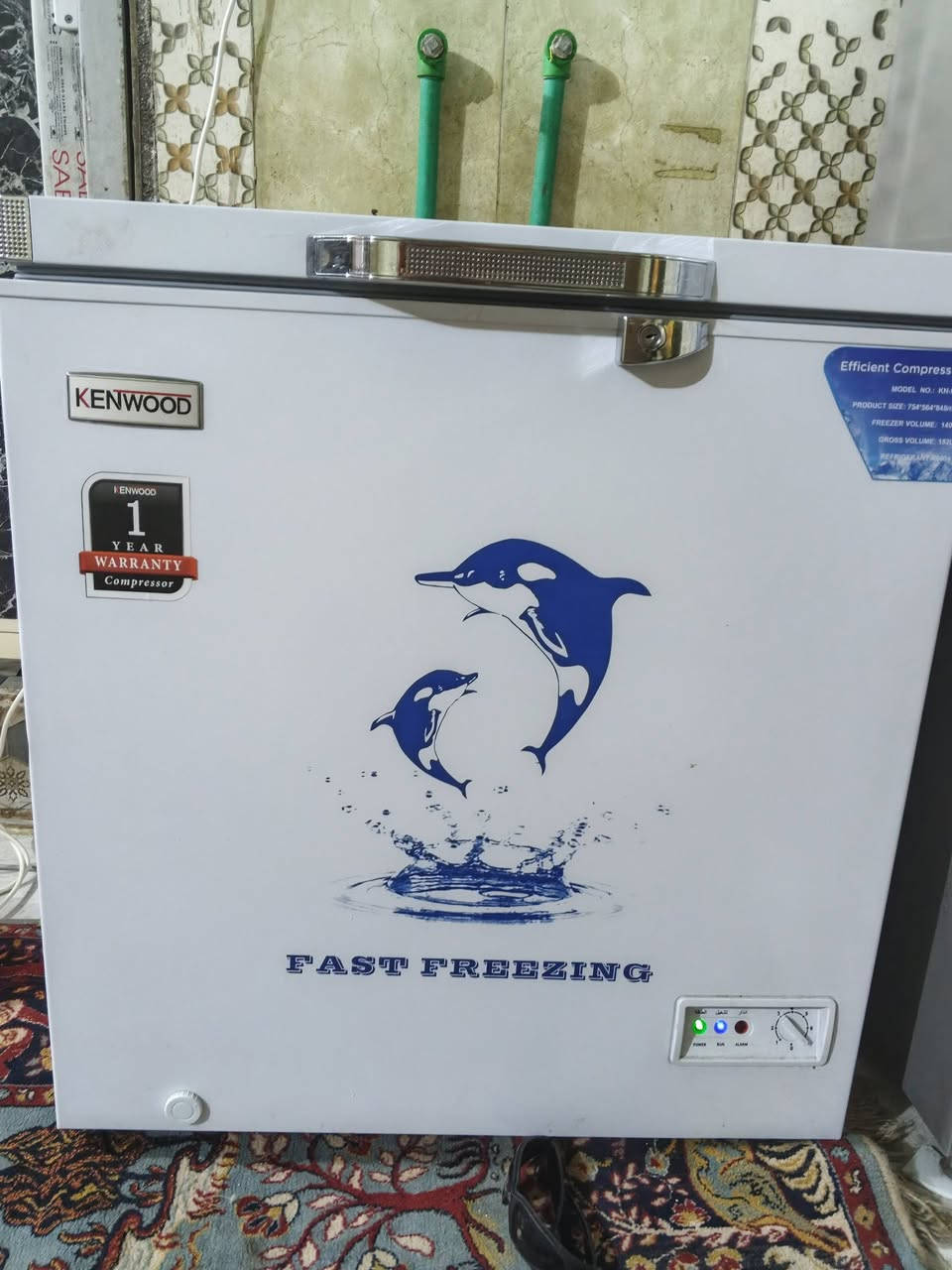 السلام عليكم
مجمده جديده. للبيع ممستخدمه صار اسبوعين من جبته جديده لوك. للبيع السعر 350 وبيه مجال للشراي.  للاستفسار الاتصار ع الرقم ***********. وات ساب
