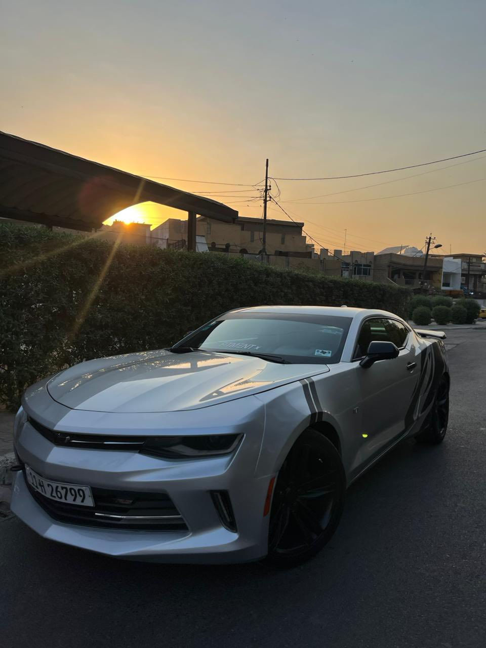 اللهم صل على محمد و ال محمد
الجميلة والمميزة للـــبيع .
مصبوغة جهة اليمين حادث امريكا
واليسار شخوط بالعراق
النص كفالة .
كمارو 2018 بجم گبس يعني انسى العطلات .. محرك 6 سلندر 3.600 
فول فتحة سقف ، بصمه تشغيل ، بصمة أبواب ، تشغيل عن بعد ، ترحيب ،  ، محرك كير تبريد كفالة ، حدادية مرتبة ، منظومه زنون ، ويل20  ، عليها برمجة سرعة وأقتصاد .
 شاشة كبيرة'
كشنات حضن
كشنات كهرباء
هاند بريك كهرباء
مودات ثلاثة
عليها شلعة صاروخ أرض أرض
تحكمات سيترن
السقف والدشبول جلد گنتارة
السيارة فول ماناقصها أي شيء
رقم بغداد الأنكليزي 
السيارة بأسمي
مكانها (((( أربيل)))
السعر 128 ومجال حگ الجية فقط
مذكور كامل التفاصيل 

***********
