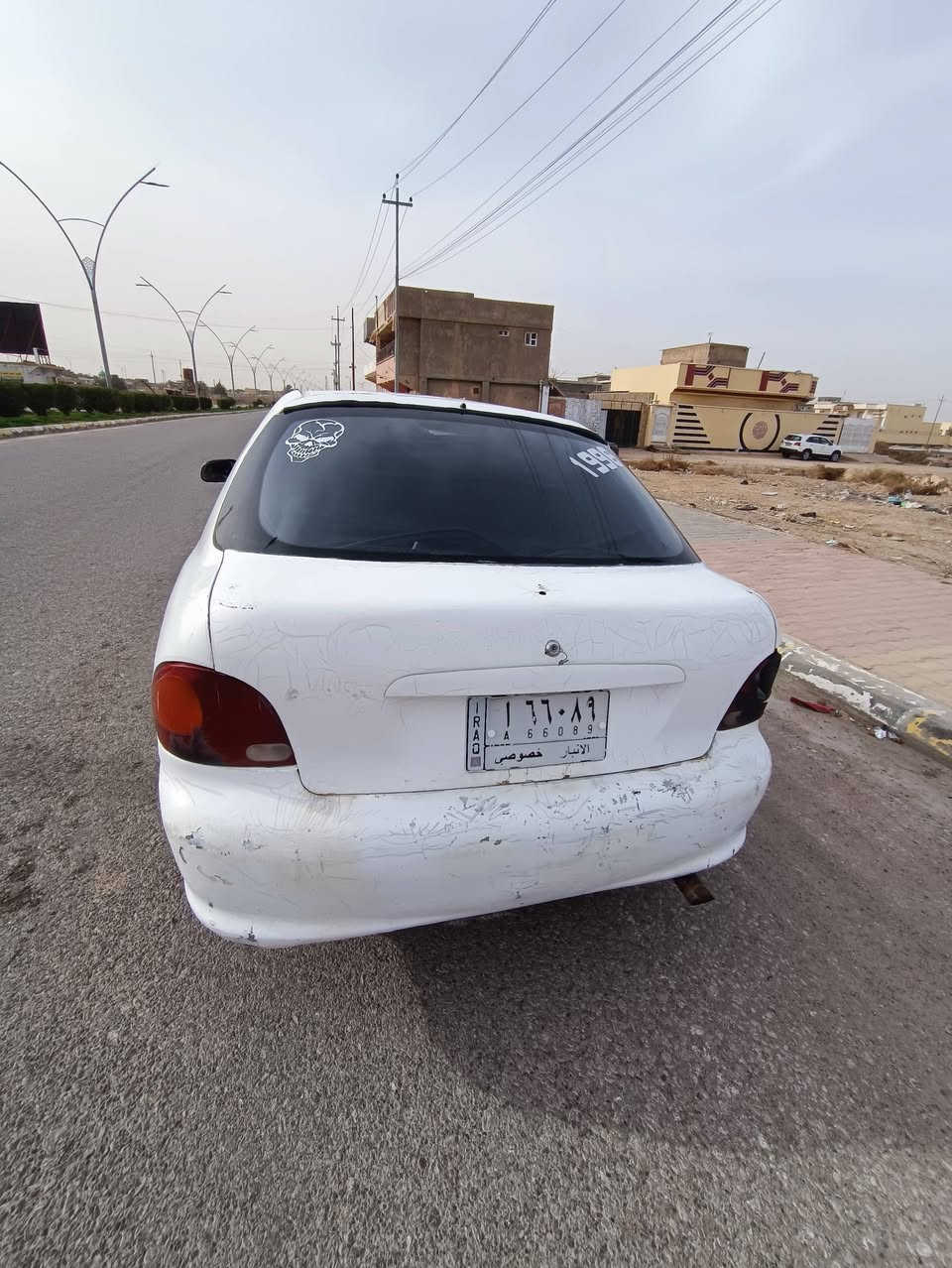 السلام عليكم بيع بسعر مناسب
للبيع هونداي اكسنت 1996
رقم انبار تحويل مباشر هزه جديده
السعر 22$
مكان السياره القائم 
***********
