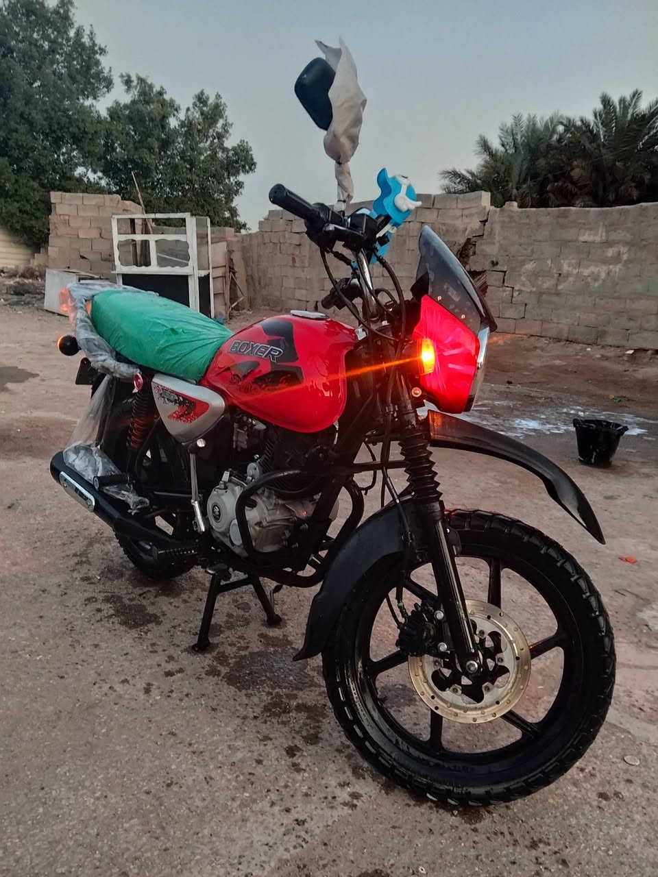 اسلام عليكم دراجه بوكسر جبلي زيرو ستخدام بيت مرقم بغداد نكليزي كفاله عامه تحويل ثاني يوم دراجه بوضع الشركه العنوان بغداد السعر 2 ونص ***********
