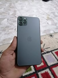 آيفون ١١ برو ماكس • بطاريه ٨٧٪ • سبيكر عاطل