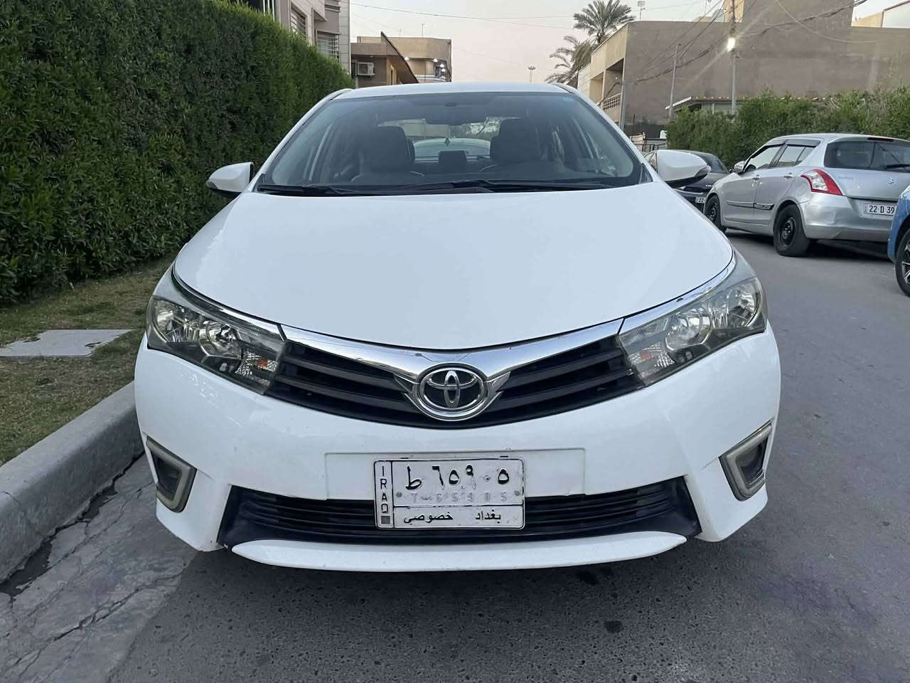 *********** جديده جدا 
كورلا ٢٠١٥  XLI خليجي شركة العامة
فول مواصفات عده فتحه
 كشنات جلد لونين 
حساس خلفي 
لد امامي خلفي 
اشاير بالمري  
فول تحكمات ستيرن 
شاشه  وكامره 
تبريد ثلج 
سيارة كلش نظيفة وجاهزه مابيها اي نقص
كير  محرك بلاديات جدد
غرفتها  جديده  عله وضع الشركه
صدر امامي خلفي جديد 
تخم تاير ياباني  وباتري جدد
 ماشيه فوك ٩٠ الف كيلو
 صبغ شويه بابين اثر شخط بدون اي ظربة ولا دواخل
 مكاني بغداد الاعظمية
 السعر ١٣٠  ورقة 
اتصال فقط مكلف بلنشر 
 *********** بغداد, العراق
