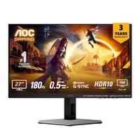 MONITER AOC GAMING 27G4E شاشە 27 180 هێرتز 0.5 MS Fast IPS  مۆنیتەری ش...