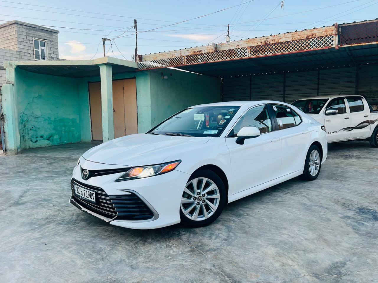 السلام عليكم 

كامري LE 2021 لون أبيض وارد امريكي كفاله عامه داخله العراق كلين تايتل ( بدون صبغ بدون بارد ولاشخوط ولا رصعات ولا تبديل) رقم الشاصي اخر صوره.

محرك 4/2500 بشرط مامفتوح ماشيه 100

مواصفات كشن كهرب تحكم استيرن اناره LED شاشه كامره تحديد مسار رادار حساسات وضعيات قياده......

محرك گير صدر تايرات تبريد تدفئه سياره شركه بعده 

رقم اربيل دولي تحويل ثاني يوم كتلوكات الشركه موجوده 

سياره بلاديه واحلى من الصورر 

***********
***********
العنوان الشرقاط اسديره
