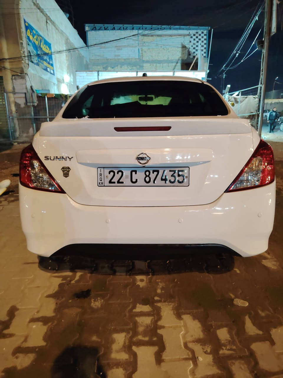 نيسان صني موديل ٢٣ مصري  رقم أربيل انكليزي بسم شركة وكالة او تحويل مكفولة من الصبغ بيهه بارد بالباب ورة السايق فقط  نظيفه ماشيه ٥٠ الف  السعر 113و بيهه مجال للاتصال ***********
