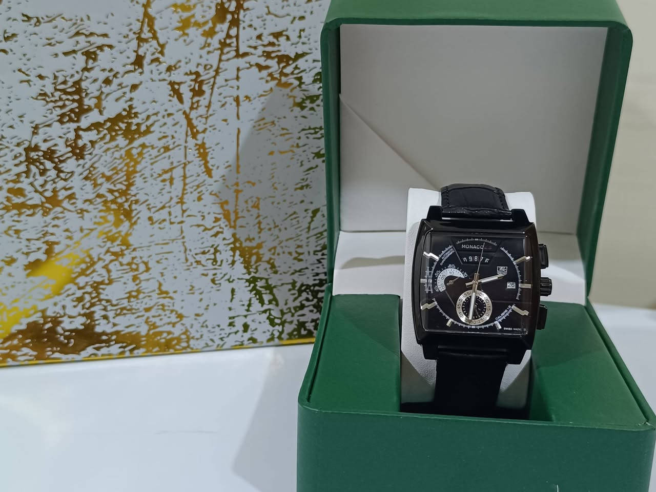 موناكو تاك هيور/كوالتي عالي جدا طلاء ثابت سناتر شغاله نظام رياضي عداد شهري ضد الماء سير جلد اصلي سويس ميد,,,,,,,,,


**إذا كنت صاحب هذا الإعلان وتريد حذفه لأي سبب، رجاءا أرسل رسالة إلى الدعم الفني**