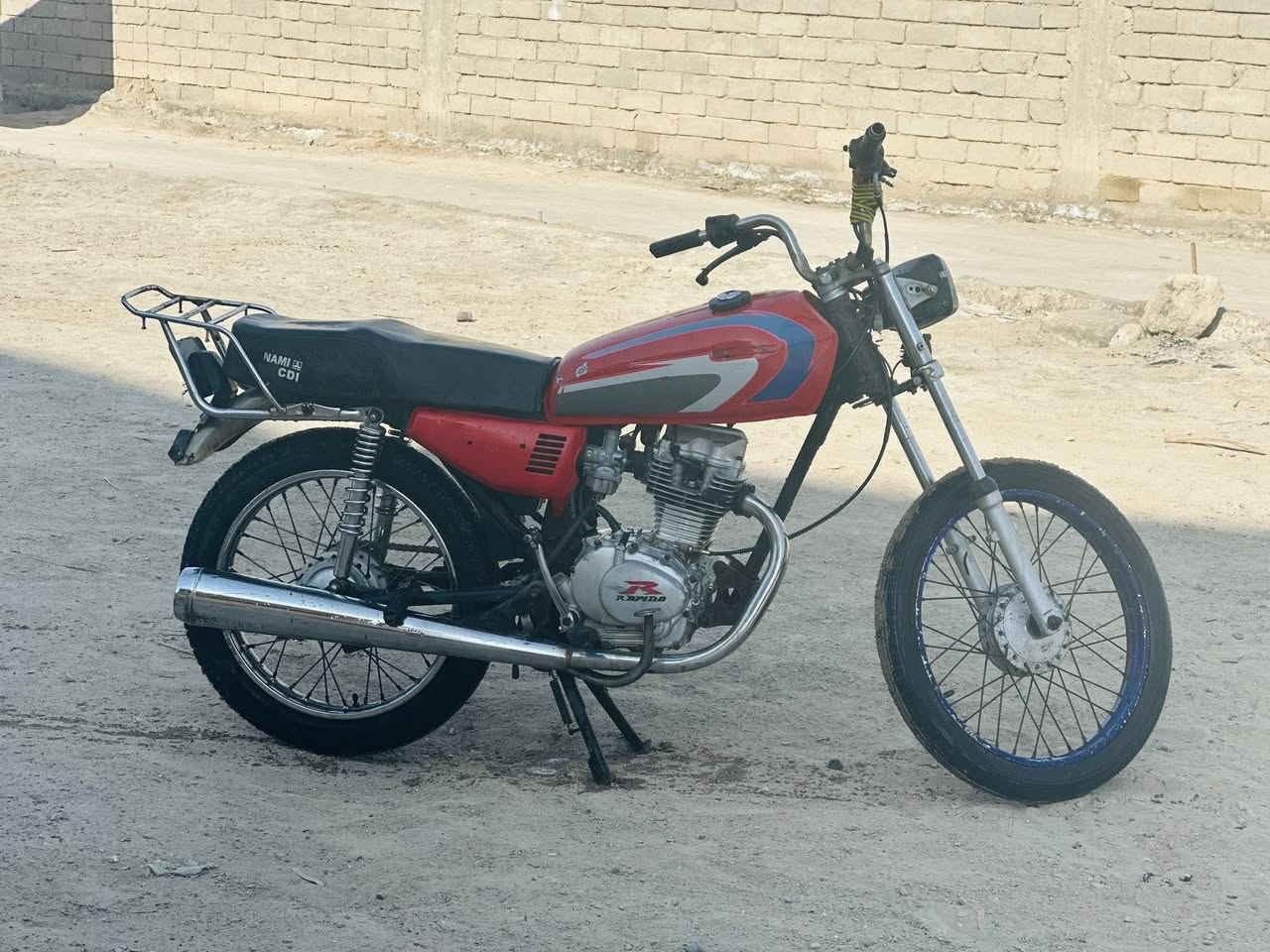 ايراني  ادوات ادوات للبيع
محرك رابيدو ناعم وحلو
دراجه لا تبخير لاتنقيص 
شاصي نظيف لالحيم ولا شي شلامجه بوريه ضعيفه
كهربائيات بيها 
مكاني قضاء المدينه 
٣٢٥ والشراي يدلل 
*********** وتساب
اتصال***********
