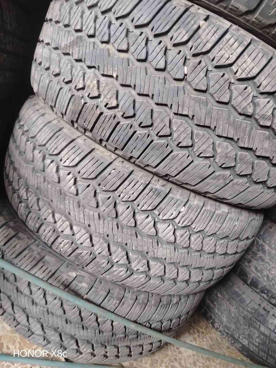 تايات بلادي  تاريخ جديد ونضاف
قياس 285/45/22 فارستون   وزوج برجستون  كلش انضاف
 قياس 265/70/18دلوب نضيف  وزوج برجستون نفس القياس  هم كلش نضيف 
قياس 265/65/18 دلوب  نضيف

كل القياسات  انضاف  وبلادي وسعر الزوج فقط 100الف  أربيل  الصناعه الجنوبيه  وللاستفسار *********** واتساب
