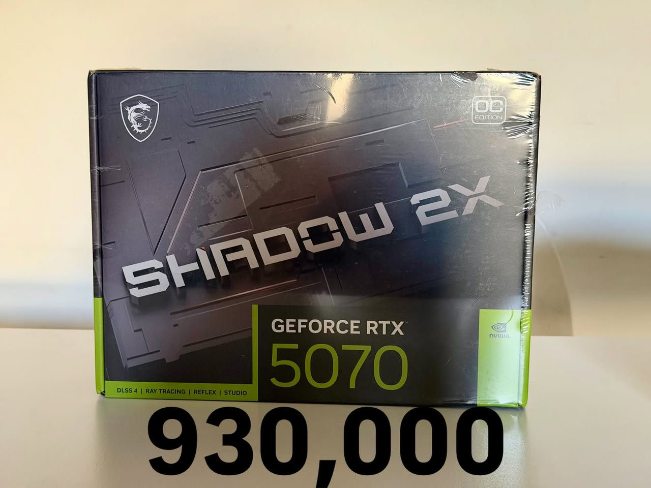اهلاً حبايبي كروت شاشة جديد كارتون ما مفتوح ويا ضمان للبيع
* ZOTAC GAMING GeForce RTX 5060 Ti 8GB Twin Edge OC one year warranty 520,000 IQD

* MSI GeForce RTX 5070 12G SHADOW 2X OC two year warranty 930,000 IQD
ناشرهم انستا اب حسابي Ari4pc


**إذا كنت صاحب هذا الإعلان وتريد حذفه لأي سبب، رجاءا أرسل رسالة إلى الدعم الفني**