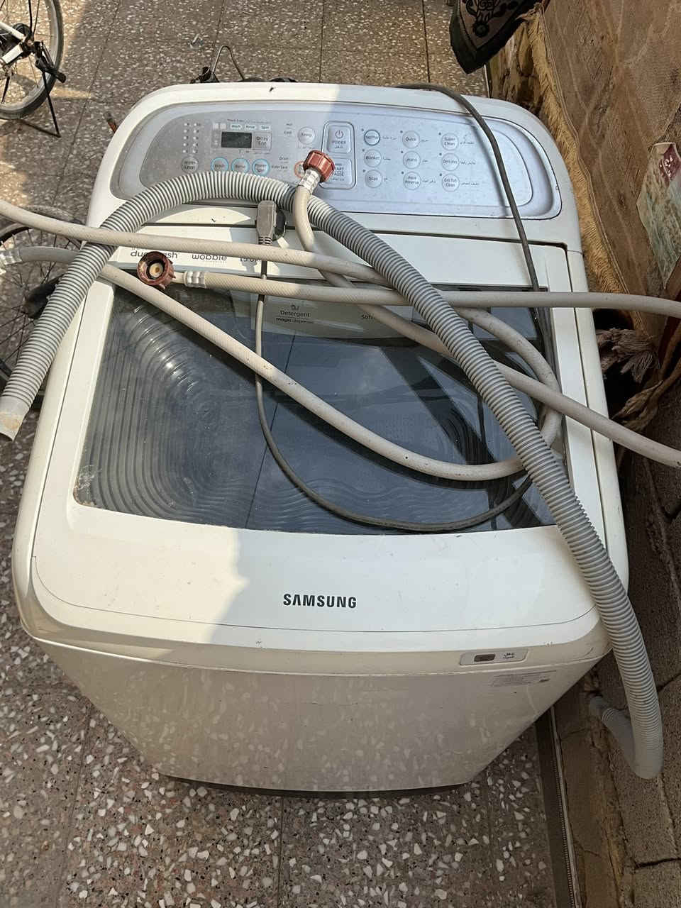 السلام عليكم  
هاي الغسالة للبيع عطلانه عوزهة تصليح اوتماتيك  هيه وغراضهةالسعر 125 وبيهة مجال قليل 
هذا ماطور مال ماء جديد شغال شادينه شهرين ونزعناه وهذا الزنجار مو بي بالنونيات اني ما نازعهن سعرة 25 قفل


**إذا كنت صاحب هذا الإعلان وتريد حذفه لأي سبب، رجاءا أرسل رسالة إلى الدعم الفني**