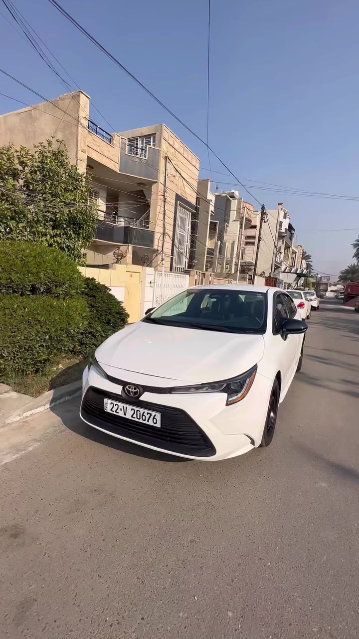 كورولا للبيع امريكي 2024 حادثها بس بنيد مبدل السيارة ماشية 40 الف السيارة جاهزة على اخر حباية محرك 2.0بأسمي ثاني يوم تحويل مكانها بغداد نفق الشرطة 165$ ***********
