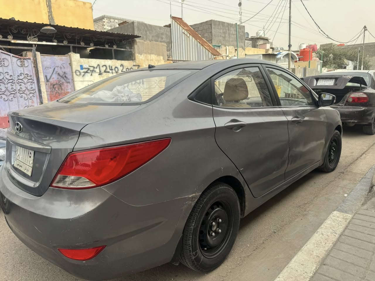 اكسنت موديل 2015 للبيع مكينة 1400 سنوية منتهية 2025
مكاني البصرة القبلة  سعر 72 وبية مجال 
رقم هاتف ***********
