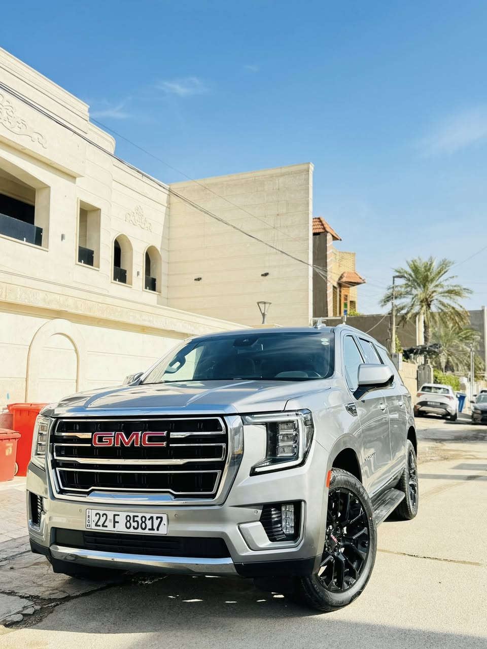 السلام عليكم للبيع جمسي 2023 دنلي
رقم أربيل بسمي هزه وفحص جديده 
بيها سنويه تضليل من أربيل قبل سبوع سويتها 

وار أمريكي بيها جاملغ امامي ايسر فقط بدون دواخل بدون ايرباك الباقي كفاله عامه جديده بوضع شركه 

رقم الهاتف ***********

معروضه 444 وبيها مجال 

مواصفات فول 1/1 مكينه المرغوبه 5300 
بنراما سقف 
كشنات جلد +كهربائي 
رادارات جوانب 
رادار امامي 
حساسات أمامي خلفي 
تحديد مسار 
سايد بريك كهربائي 
كشنات حار بارد 
ستيرن هيتر 
كشنات منفصل 
شاشه جبيره + كاربلي 
فور ويل 4+4
7 مقاعد 
3 قطع تبريد 
كيجات دجتل 
لايت لد + لايت زنون 
إطفاء ذاتي 
أناره ترحيب 
صندوك كهربائي 
ماشيه ٢٧ كيلو
