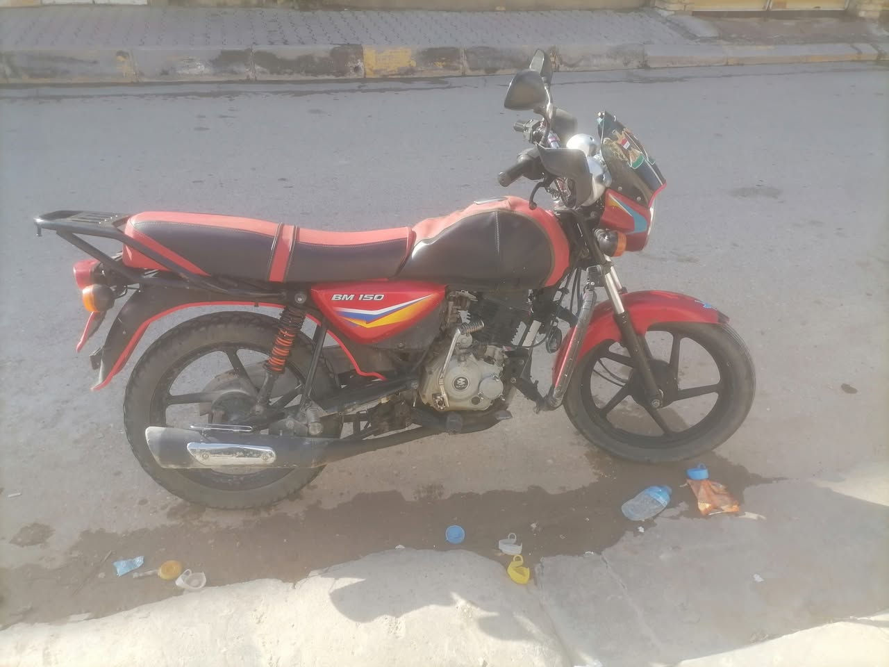 السلام وعليكم ورحمة الله وبركاته دراجه للبيع بوكسر موديل ٢٢ مرقمه كهربايات كامله بكانهة بعقوبه التحرير السعر ١٧٥٠ بيهه مجال رقمي ***********
