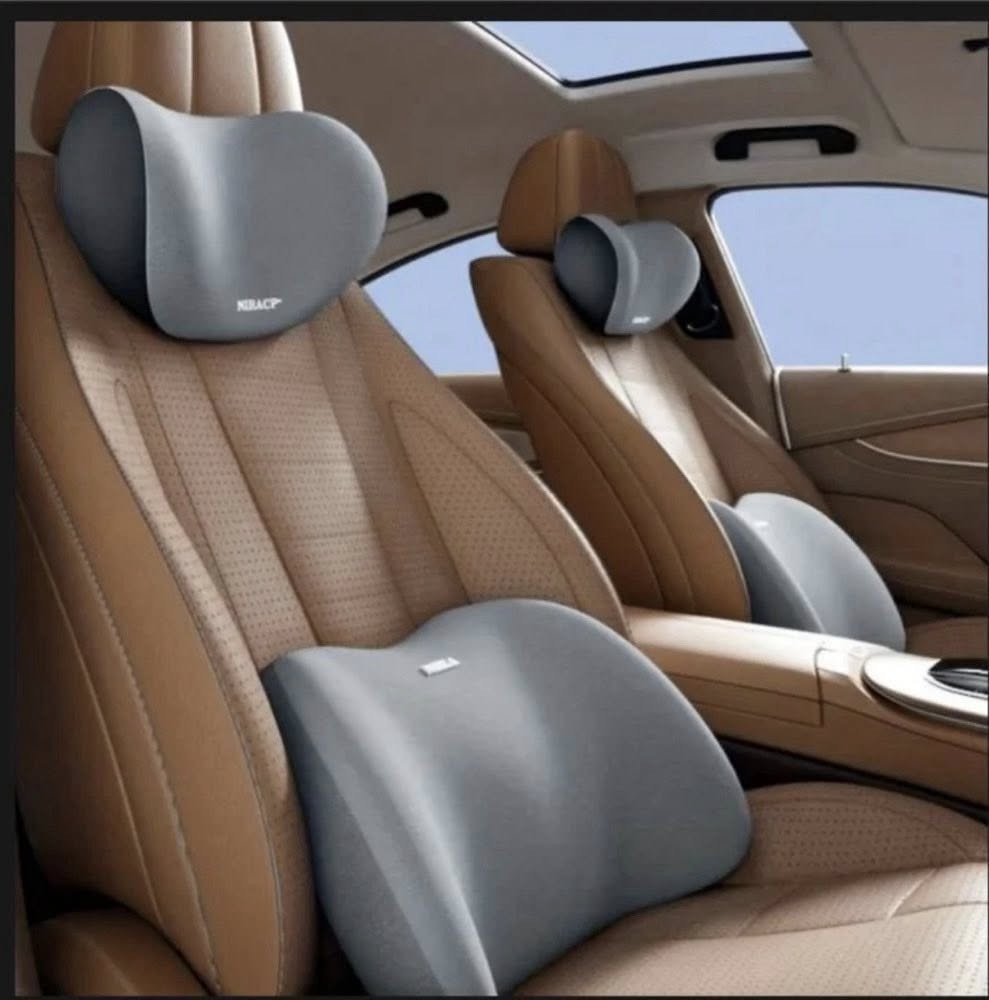 الاسم: وسادة دعم الظهر والرقبة للسيارة 
الوصف: ✨ وسادة دعم الظهر والرقبة للسيارة
استمتع براحة فاخرة في كل مشوار 🚗
مصممة بشكل مريح يدعم الظهر والرقبة ويخفف الضغط أثناء القيادة أو الجلوس الطويل. خامات ناعمة وعالية الجودة، تساعد على تقليل التعب وآلام الظهر وتخليك تحس بالفرق من أول استخدام.

المميزات:
✔️ دعم مثالي للظهر والرقبة
✔️ مريحة للاستخدام اليومي والسفر الطويل
✔️ تصميم أنيق يناسب جميع السيارات
✔️ سهلة التركيب والتنظيف

السعر : 17000 الف فقط  توصيل جميع المحافظات 5000 الاف فقط


**إذا كنت صاحب هذا الإعلان وتريد حذفه لأي سبب، رجاءا أرسل رسالة إلى الدعم الفني**