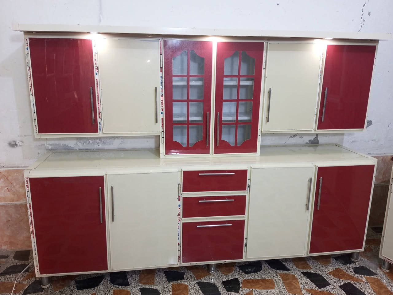 يا رزاق للبيع السعر 625 تسكام الثقيل مترين أو نص السنك مرمر متر أو نص الشراي يراسني  خاص ادزله الفيديو والعنوان ***********
