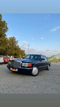 يالله السلام عليكم اخوان مرسيدس بنز جامبو (رئاسي) لون حبري SE300موديل ...