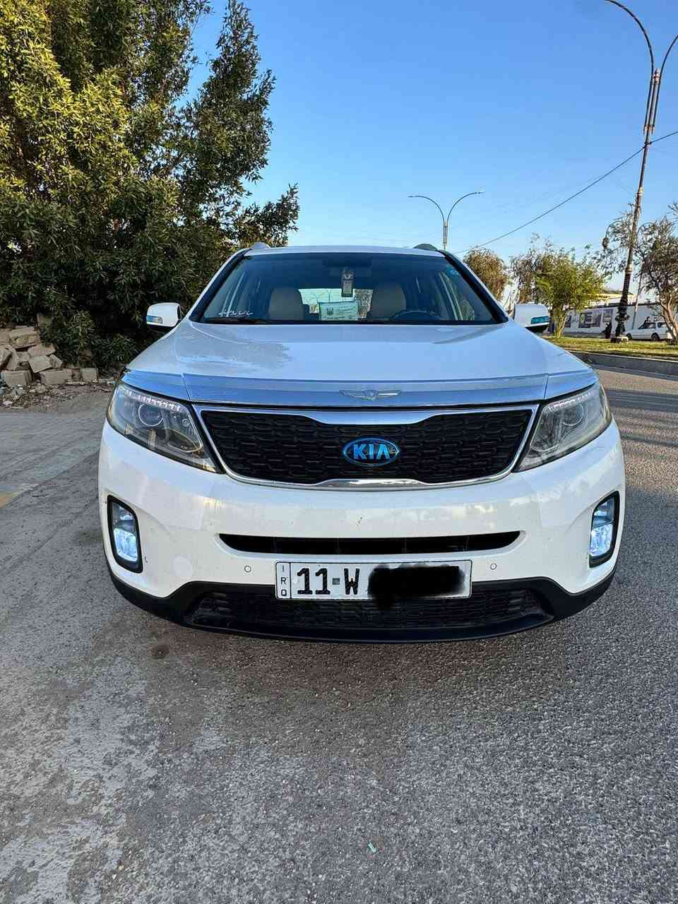 السلام عليكم كيا سورنتو للبيع مكفولة كفالة عامة من محرك وصبغ وتبديل المكان صلاح  بلد رقمي ***********
