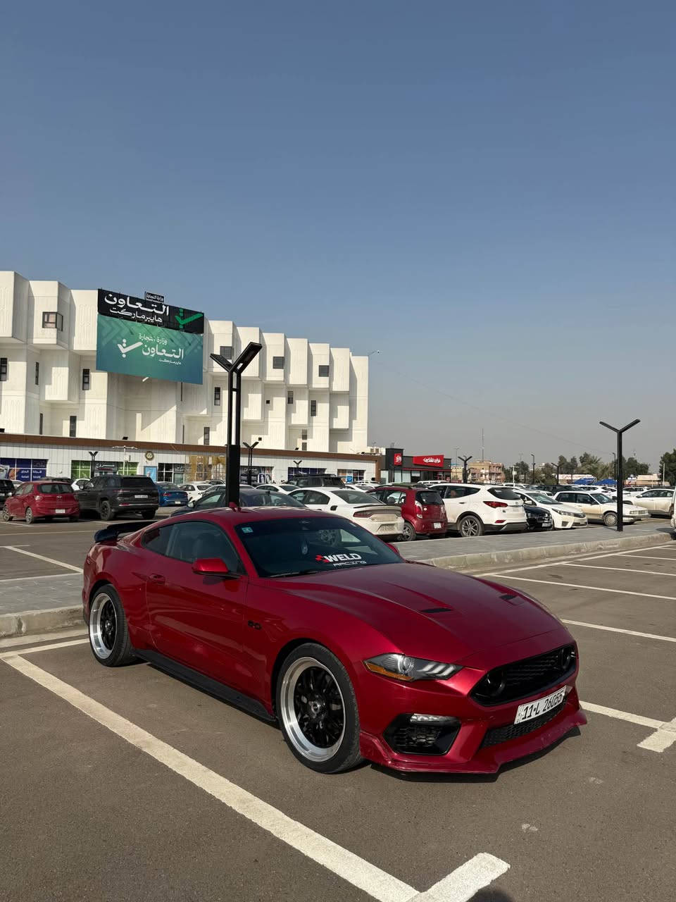 موستنك ايكوبوست 2022
ماشية 20 الف فقط مكينه وكير على وضع الشركة
ضرر خلفي صبغ 3 قطع بدون ايرباك 

الاضافات 
تخم ويالة Weld مع تايرات تو سايز
سبايدر GT
مسطرة خلفيه GT
دعامية Mac1
دفيوزر GT
شفقة GT
بك لايت اوربي ابيض
وبعد اضافات كلش هواي 

السعر 158 ورقة وبيها مجال مكاني بغداد
*********** بغداد, العراق
