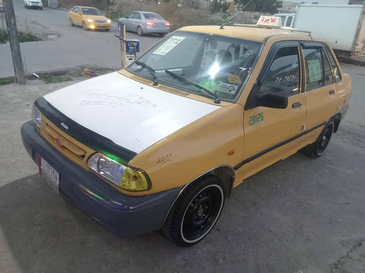 سايبا 2011
كير محرك شرط 
هيئة  صفر غرامة 200
شرط الوكالة وتحويل 
طخم تواير جديد طخم جديد 
كابون متوقف 
سعر ع رقم *********** بي واتس اب
