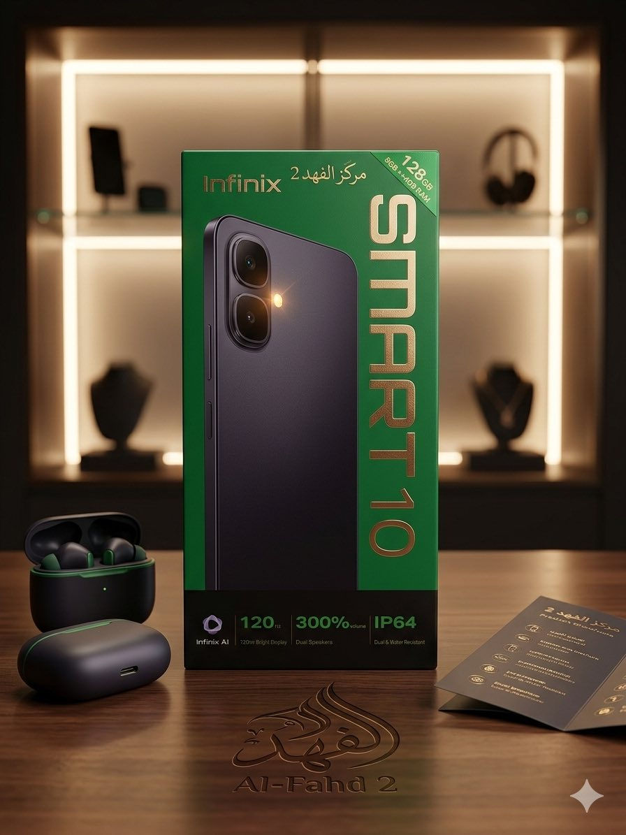 #مركز الفهد 2️⃣ - وجهتك الأفضل!
صيانة فورية بأجهزة حديثة وأسعار خيالية!
- أجهزة مستخدمة نظيفة
- أجهزة جديدة أصلية
- أكسسوارات أصلية
- خطوط جديدة ومميزة
تابعنا لآخر العروض
بإبل المسيب _شارع البلديه _مقابل كوزمتك مملكه الجمال


**إذا كنت صاحب هذا الإعلان وتريد حذفه لأي سبب، رجاءا أرسل رسالة إلى الدعم الفني**