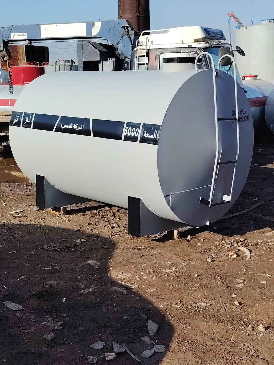 من رخصه الادمن
حدادة حسان 🛃🔥
لعمل كافه الخزانات (ماء_كاز_نفط)💧
                     ⬇️  ⬇️
1000لتر/2000لتر/3000لتر/4000لتر/5000لتر/10الاف/20الف/30الف/36الف/40الف/54الف
(مستعدون لتجهيز كافه الشركات)👷
(خزانات منظومات الاطفاء)🔴🧯
(خزانات ماء زراعيه)💧
(خزانات للمنازل) 🏠
(خزانات شركه)📐🔧 
*********** واتساب او اتصال☎️📲
