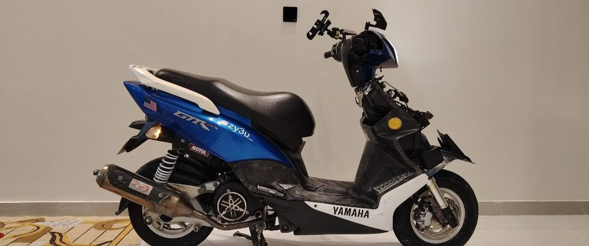 السلام عليكم
جي تي ار كفاله عامه دراجه رمبه بيه نقص فقط بجم وضرر خفيف جدا بالحاضنه
البجم انكسر بالحاويه اثناء النقل
الرقم : ***********
(((رمبه)))
