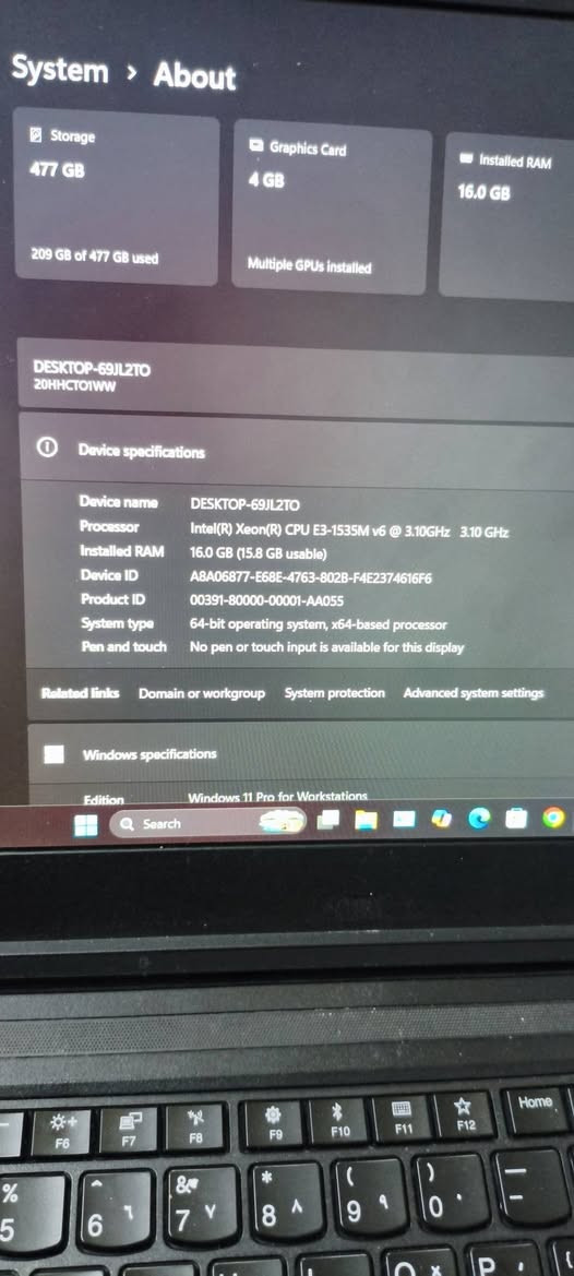 سلام عليكم لابتوب انوفا Xeon جيل سادس فئه H رام 16 ddr4  هارد 512 ssd كارت الشاشه نيفيديا RTX 22200  4GB حجم الكارت خارجي  بيه كسر بسيط جدا بالكفر كما موضح في الصوره مناسله للالعاب والبرامج الهندسية القويه  السعر 400 الف
سلام عليكم لابتوب انوفا Xeon جيل سادس فئه H رام 16 ddr4  هارد 512 ssd كارت الشاشه نيفيديا RTX 22200  4GB حجم الكارت خارجي  بيه كسر بسيط جدا بالكفر كما موضح في الصوره مناسله للالعاب والبرامج الهندسية القويه  السعر 400 الف  العاب التي تم تشغيلها علئ الجهاز
👇
رددت رد بشن 2
فورزا 6
جيتي اي V5
God of War Ragnarok
بتل فيلد 6
كول اوف ديوتي مودرن وير 3
والمزيد من الالعاب القويه
مكلف بالنشر للتواصل مع صاحب اللابتوب الاتصال علئ الرقم *********** متواجد واتساب واتصال
