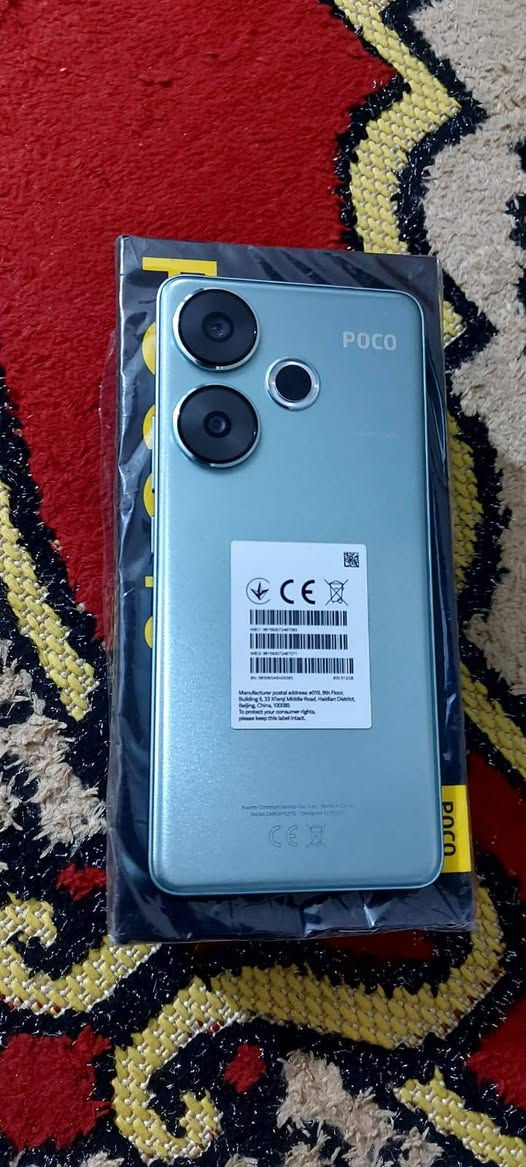 السلام عليكم جهاز بوكو اف 6 معالج Snap Dragon8SGen3 جهاز مكفول كفاله عامه اشتريته بشهر 5 كل ملحقاته كامله شاحنه 90 واط ويا كفر شاشه امولد تريده للمشاهده تريده للالعاب ببجي 120 فريم مبين النظافه بل صوره رام 12 ذاكره 512 الشاشه 120 هرتز سماعه ستيريو جهاز غني عن التعريف السعر 475 وبي مجال بسيط للأستفسار ***********
