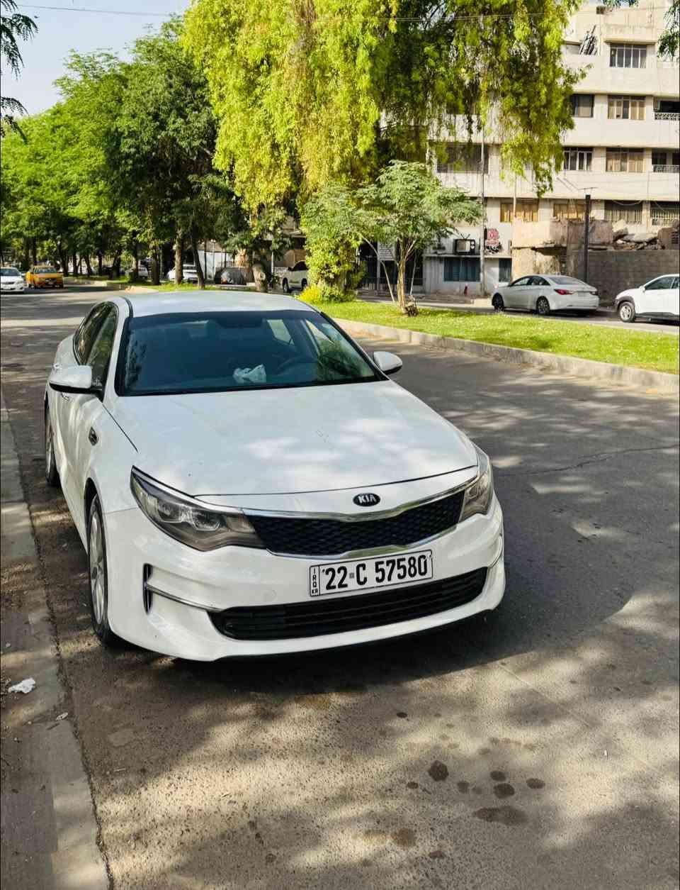 السلام عليكم
السعر 130 وبيها مجال 
كيا اوبتما 2018
وارد امريكي 
محرك 2400 بحاله ممتازه
حادثها خلفي بأمريكا 
وبيها بالعراق صبغ 
نص موصفات
0781 558 0980
