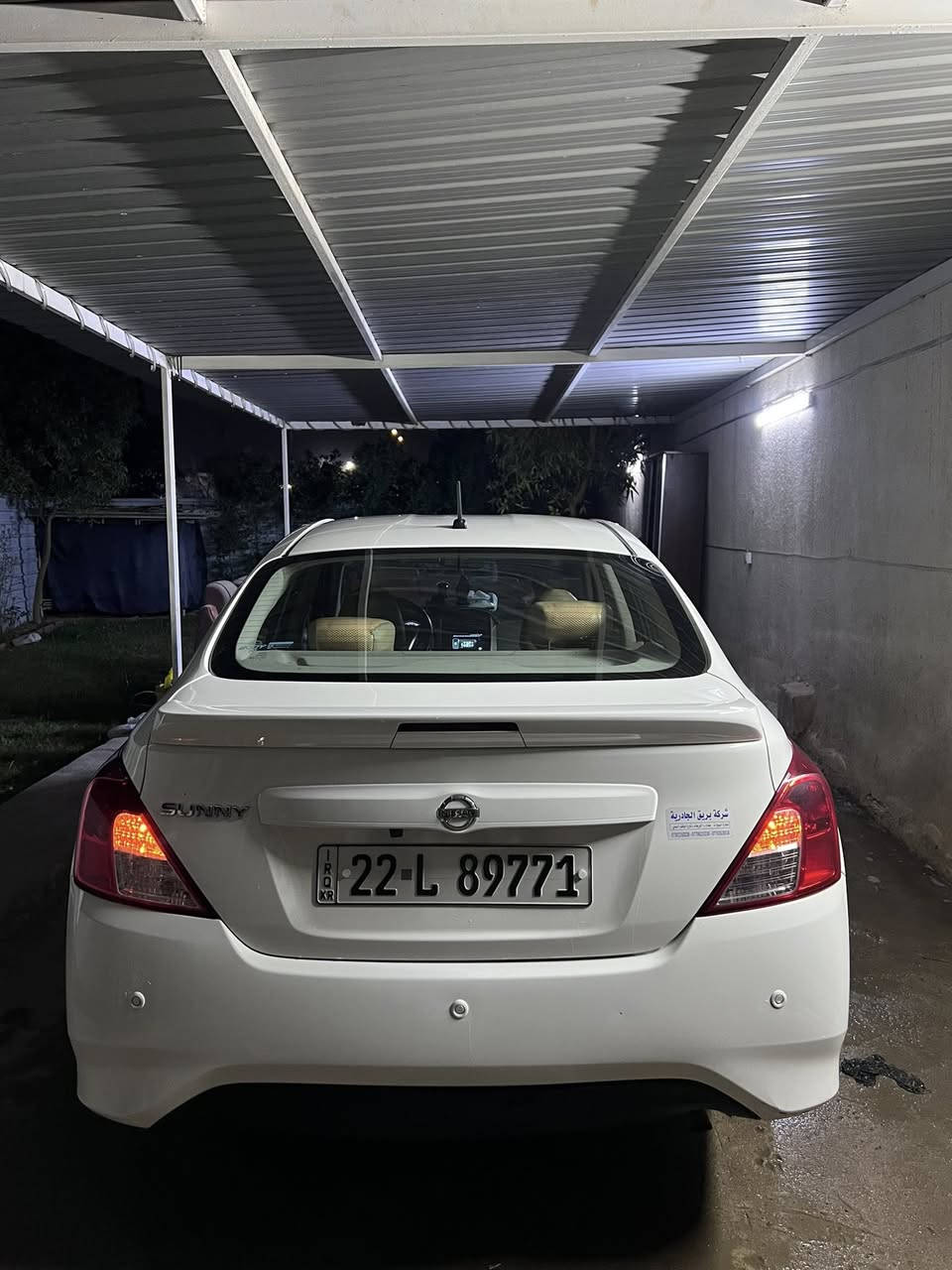 سلام عليكم 

للبيع نيسان سني مصري 2024 فول مواصفات خليجي

سياره بصمه تشغيل دخول ذكي 

تحكم تبريد شاشاه قطعين تبريد 

شاشه لمس بلادي +كار بلي 

سياره نضيفه احلى من صور جاهزه مانقصها شي 

ماشيه 35الف كيلو متر قابل للزياده

رقم أربيل سعر 135$ قابل للتفاوض تحويل مباشر 

الاستفسار  الاتصال على رقم :*********** 

مكاني بغداد كاضميه
