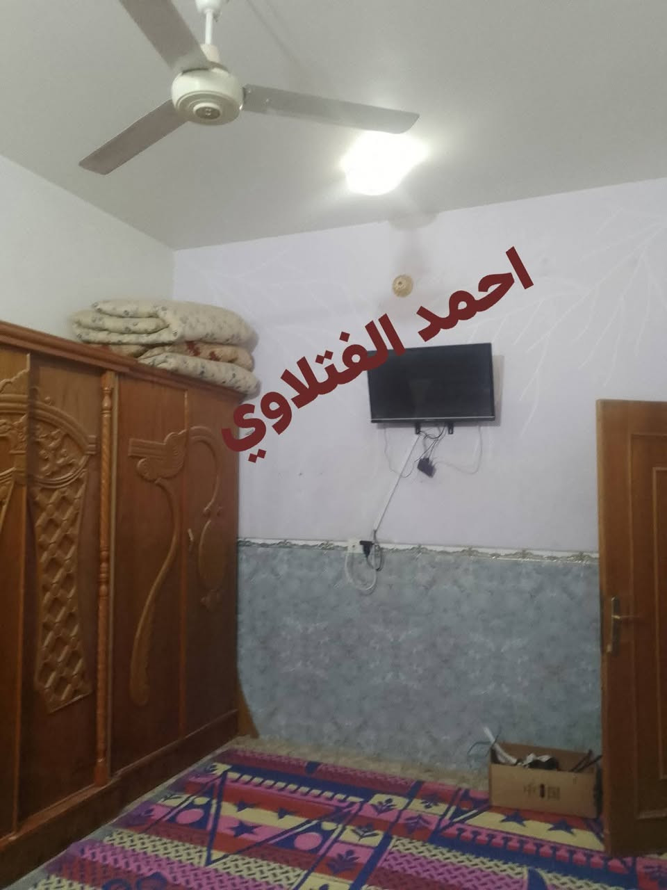 دار للبيع حي المطاط
مساحه 100متر مربعه ركن شارعين شارع 15 وشارع 10
طابقين اساس صب والطابق الاول صب والطابق الثاني عكاده
يحتوي استقبال +صاله +مطبخ جبير+غرف عدد ثنين +خارجيات عدد 2
لاستفسار مراجعه مكتب المعمار الراقي للعقار الواقع خلف مطعم ثائر الجبوري مقابل حي المهندسين ضغط الخشب 
بإدارة 
سلام الفتلاوي ***********
احمد الفتلاوي ***********
