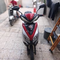 دراجة شحن ٦ بطاريات، سرعتها ٧٠ ، تقطع مسافة ٤٠ كم  نقصها بطاريات فقط  ...