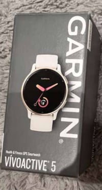 ساعة گارمن Garmin Vivoactive 5 الحالة:جديد...مفتوح كارتون فقط✅  دا تنب...