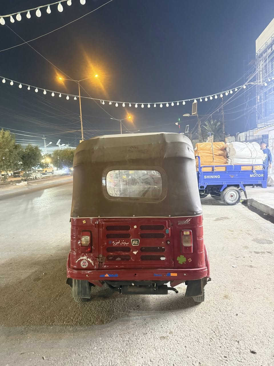 سلام عليكم
تكتك للبيع ٢٠١٧

اوراق 

دراجه كامله مِہטּ كلشي محرك اكسل خير مِن الله 

كشرتها كدامك يرادلها دوس 

سعرها ٣ و٢٠٠

مكاني بغداد الحسينيه مال راشديه 
***********
